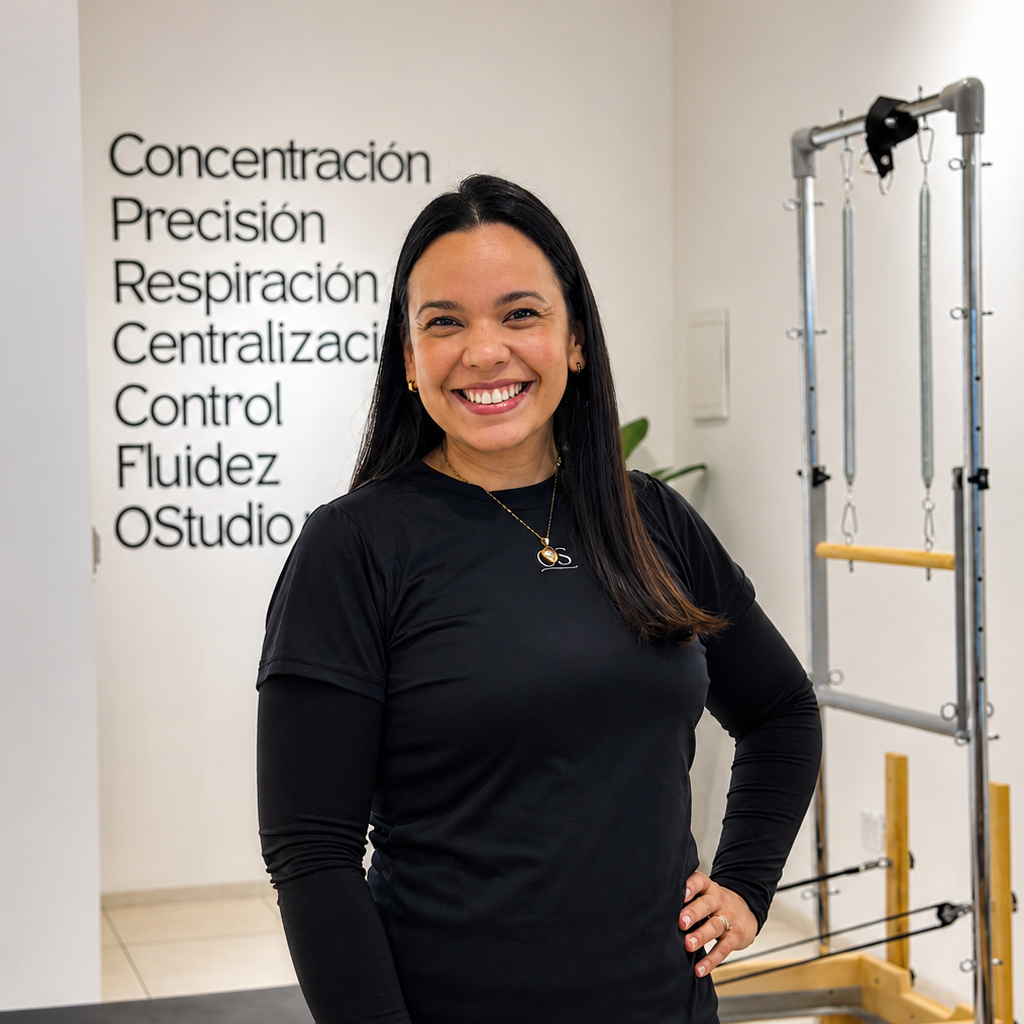 Retrato de Marialejandra Gil, Instructora de Pilates
